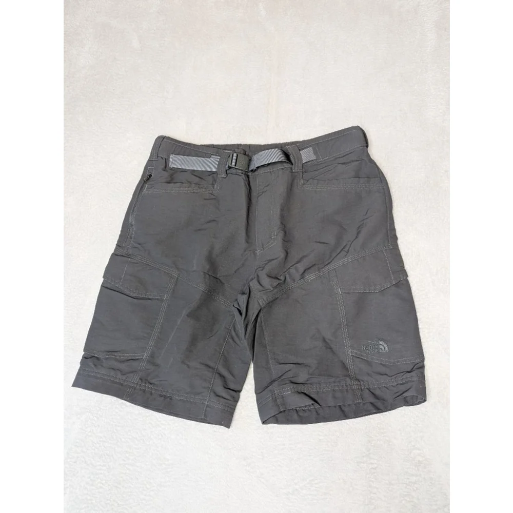 Men's The North Face Gray Cargo Shorts M Belt